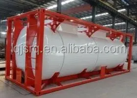 40 feet ISO tank container for oil/above ground diesel storage tank container