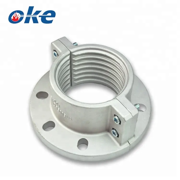 Okefire Aluminum Flange Safety Hose Pipe Clamp