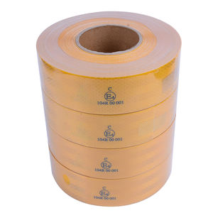 Ece R 104 elmas sınıf 3m süper yüksek yoğunluklu yansıtıcı bant PET malzeme toptan kaynağı - Product Image 2