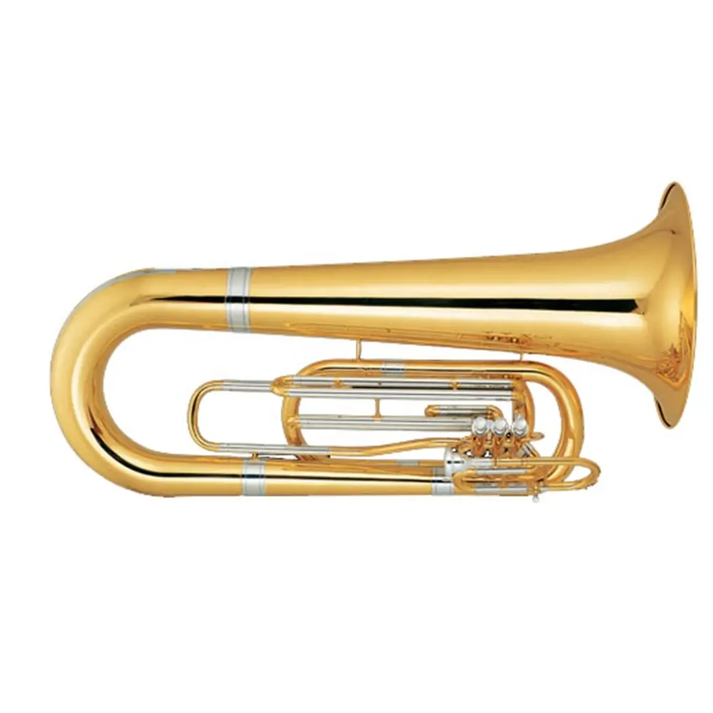 Gold lacquer Tone Bb Marching Tuba