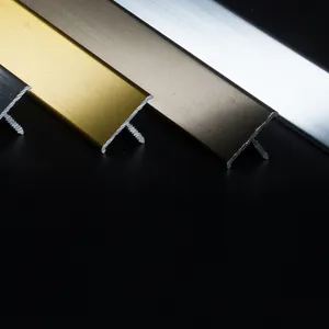 Garniture de tuile en aluminium entretoise profil pour LED bande coin extérieur