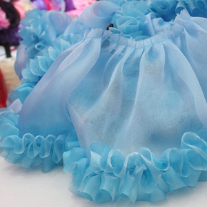 Venta al por mayor de tela de malla bordado flecos cinta encaje cuello borde volante ajuste para decoración de vestidos - Product Image 3