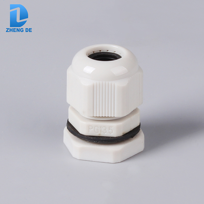 Китайский поставщик, водонепроницаемый кабельный сальник, пластиковый PG13.5 кабельный сальник