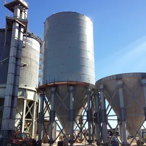 A pequena alimentação da fazenda parafuso preço do silo de aço carbono de alta qualidade de acordo com silo modelo de aço carbono q235 ou q325 20-30anos 5 anos