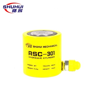 Martinetto Idraulico Elettrico Tipo RSC da 10 a 200 Tonnellate, Cilindri di Bloccaggio Precompressi, Martinetto di Sollevamento Idraulico da 10 Tonnellate - Product Image 4