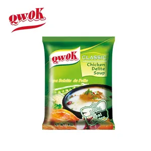 Qwok Classic Chicken Delite Soup Instant Soup OEM Service Sopa Deleite De Pollo