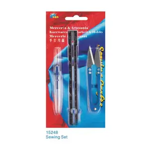 D & D 3 Cái/lốc Công Cụ May Đo & Seam Ripper Với Nhựa Xử Lý Craft Chủ Đề Cutter May Công Cụ Set