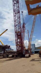 Grúa sobre orugas Demag CC2500 usada con motor de capacidad hidráulica de 450 toneladas y componentes de núcleo de bomba tecnología alemana a la venta - Product Image 2