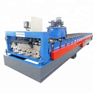 Trapezoidal Sheet Metal Roof Bending tile making Machine for construction works