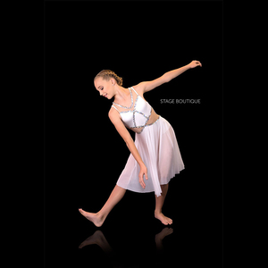 Nouveau Blanc Femmes <span class=keywords><strong>Danse</strong></span> Lyrique Robe Filles Ballet/Contemporain Performance Costume <span class=keywords><strong>Ballerine</strong></span> Justaucorps Robe Scène Porter - Product Image 5