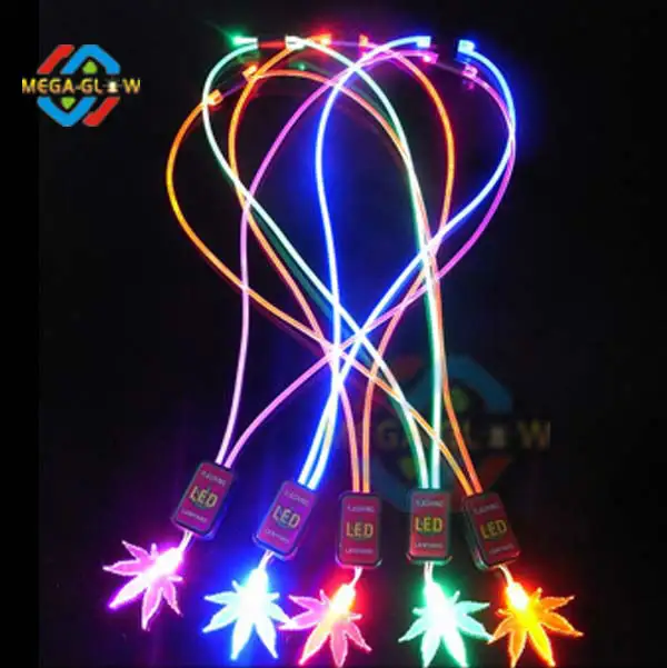 LED Light Lanyard สร้อยคอกระพริบ Lanyard ยุโรปประเทศ FLAG Lanyard