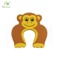 Coussin en mousse coloré pour enfants, sachet de coussins, sécurité des doigts, en forme d'animaux de dessins animés, protège-toir de porte en forme de courbe, 10 pièces