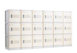 Japanese Fashion Design Creamy White ABS Mini Plastic Locker - Product Image 2