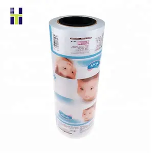 custom printed wet wipes wet tissue plastic packing film