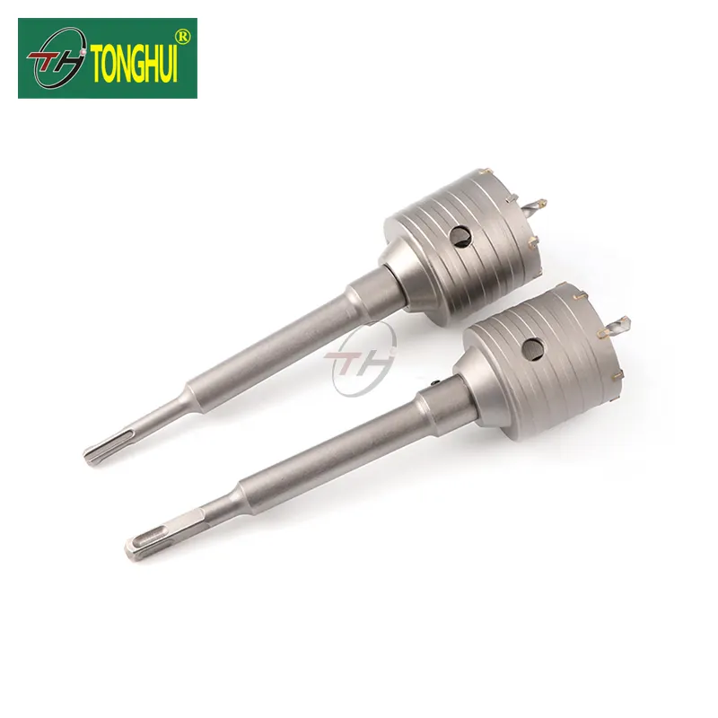 30-160mm TCT tungsten karbür duvar beton karot çıkarma aracı ucu ile SDS-PLUS SDS-MAX veya HEX Shank