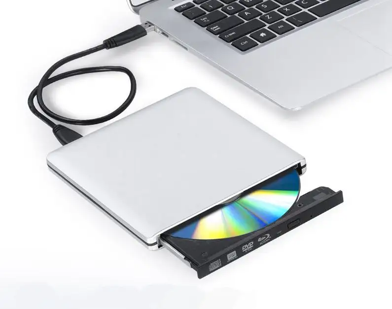 USB 3.0 externe lecteur Blu-ray DVD-ROM Lecteur Lecteur Optique Externe BD-ROM Blu-ray CD/DVD RW Écrivain Enregistreur pour Ordinateur Portable MACbook