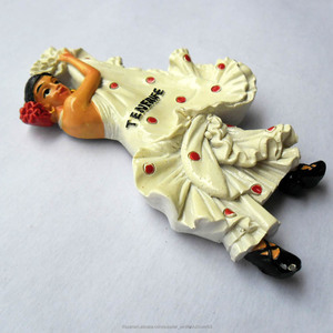 EW00057 imán recuerdo regalo flamenco, recuerdo Tenerife imán fabricante en China - Product Image 4