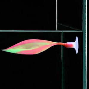 Kunstmatige Plant Blad <span class=keywords><strong>Fish</strong></span> Tank Decor Siliconen Simulatie Betta Hangmat Vis Rest Bed Tropische Aquaria Decoratie Accessoires - Product Image 5