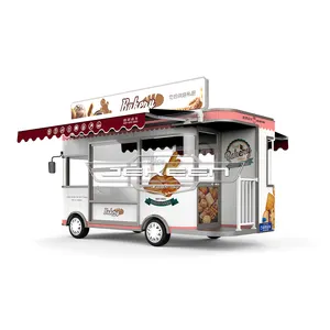 JEKEEN new pizza trailer food truck for sale of Hawk-42