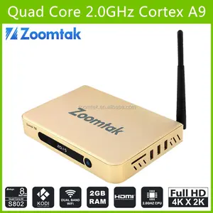 Zoomtak t8 quad core google android 4.4 tv box XBMC kodi porno sesso vedio download gratuito google tv box video di sesso Google