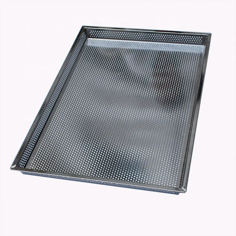 304 Stainless Steel Perforated Oven Cooking Bakery Drying Baking Tray Rack