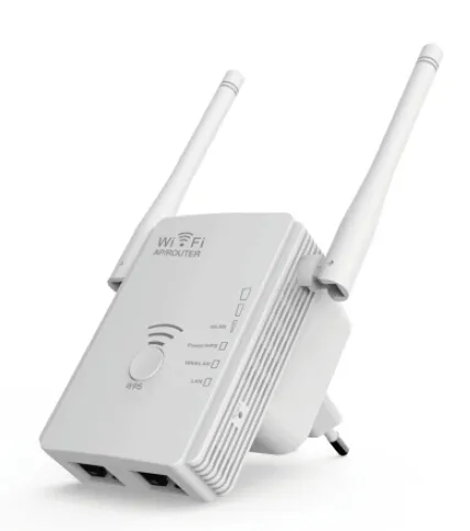 N300 Universal extensor de rango WiFi/punto de acceso/Router inalámbrico con 2 antenas externas