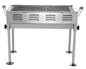 Outdoor Verticaal Verstelbare Hoogte Rvs Bbq Grills Te Koop