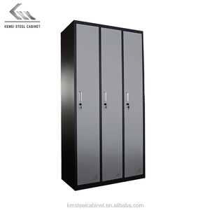 3 Doors <strong>Locker</strong> Gym <strong>Metal</strong> <strong>Locker</strong> Cabinet Gym Employee Changing Room Cabinet Steel Staff <strong>Locker</strong> for Office - Product Image 1