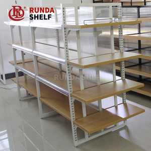 8miniso Exposição da Cremalheira do Supermercado Prateleira de Madeira de Madeira de Madeira de Varejo de Vestuário MC Caso Oferta 350 400 milímetros de Aço Laminadas A Frio CN; gua - Product Image 2