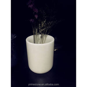 De gran tamaño home premium mármol titular de la vela tarros para la boda - Product Image 2