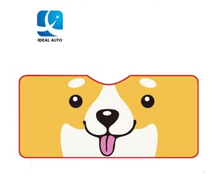 Tự động xe <span class=keywords><strong>Sun</strong></span> <span class=keywords><strong>Shade</strong></span> Visor PE Bong bóng in cửa sổ phía trước lá chắn tùy chỉnh phía trước kính chắn gió bóng râm - Product Image 1