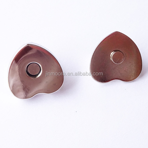 MMB05 Hình Trái Tim Thêm Nút Nam Châm Đóng Từ Tính Mỏng - Product Image 4