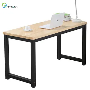 Mesa de escritório decoração aço ferro mesa de trabalho carbonizada personalização mesa de computador escritório móveis