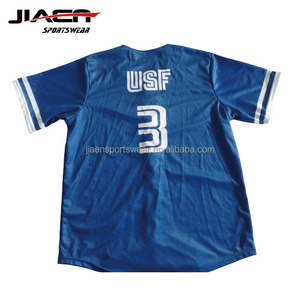 Maillots de <span class=keywords><strong>Baseball</strong></span> <span class=keywords><strong>bleu</strong></span> royal bon marché, vente en gros - Product Image 2