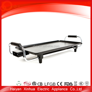 <span class=keywords><strong>Precio</strong></span> <span class=keywords><strong>de</strong></span> fábrica antiadherente portátil cristal eléctrico grill pan - Product Image 2