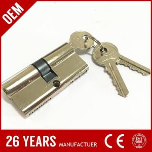 <span class=keywords><strong>DOMUS</strong></span> zamak S канавные ключи, Европейский профиль, латунный врезной замок, цилиндр с никелевой щеткой - Product Image 3