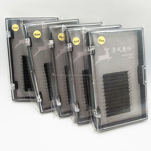 YY cils Marque Privée Semi Permanente Extensions Premade Volume Ventilateurs Faux Vison - Product Image 1
