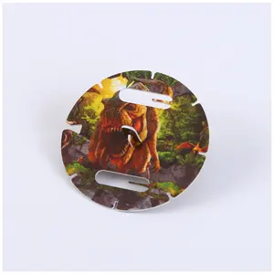 Custom small eco friendly pp puzzle tazo-3d plastic tazo card