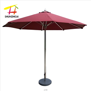 Китайский лучший продавец Алюминиевый Пляжный зонт 2,7 м уличная мебель для использования в отеле - Product Image 5