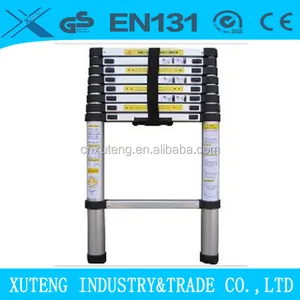 Adjustable aluminum ladder controllable ladder extensible ladder