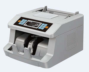 Compteur de billets multi-devises, machine à compter l'argent pour les billets en polymère et en papier CAD AUD <span class=keywords><strong>CHF</strong></span> RUR <span class=keywords><strong>EURO</strong></span>... - Product Image 1