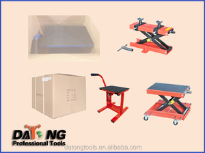 Elevador de tijera para centro de motocicleta de cubierta ancha de 500KG, elevador de pie para bicicleta - Product Image 2