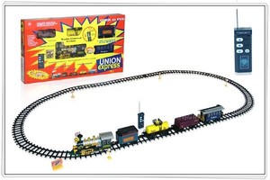 Tren de Juguete Eléctrico con Humo para Niños - Product Image 2