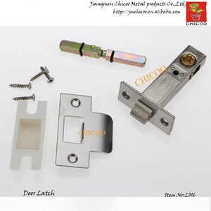 Loquet de serrure de salle de bain <span class=keywords><strong>Laiton</strong></span> Satin NiCKEL Verrouillage de porte de confidentialité interne Loquet de passage - Product Image 6