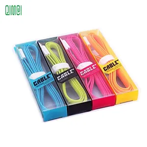 Fashion PVC Plastic Retail Packaging Box USB Cable Line packaging