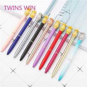 TWINS WIN China Fancy Stationery Metal Ballpoint <strong>Pen</strong> 468 <strong>Multiple</strong> <strong>Colors</strong> 14cm Office &amp; School Use - Product Image 1