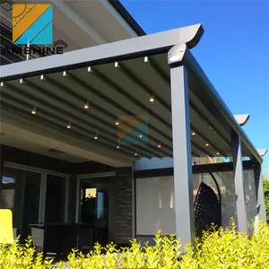 Luifels stoffen dak waterdichte PVC <span class=keywords><strong>pergola</strong></span> - Product Image 1