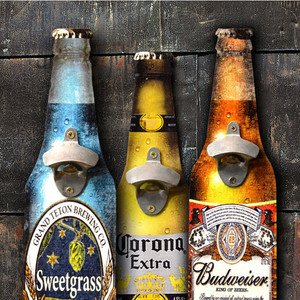 Nhà Máy Trực Tiếp Bán Bằng Gỗ Treo Tường <span class=keywords><strong>Beer</strong></span> <span class=keywords><strong>Bottle</strong></span> Opener - Product Image 5