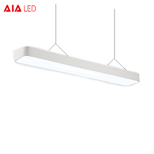 Ángulo redondo 4ft oficina moderna lámpara colgante led 36 w led luz colgante para casa club - Product Image 1