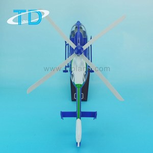 Résine Modèle EC-135 1:24 42cm Hélicoptère Jouet - Product Image 5